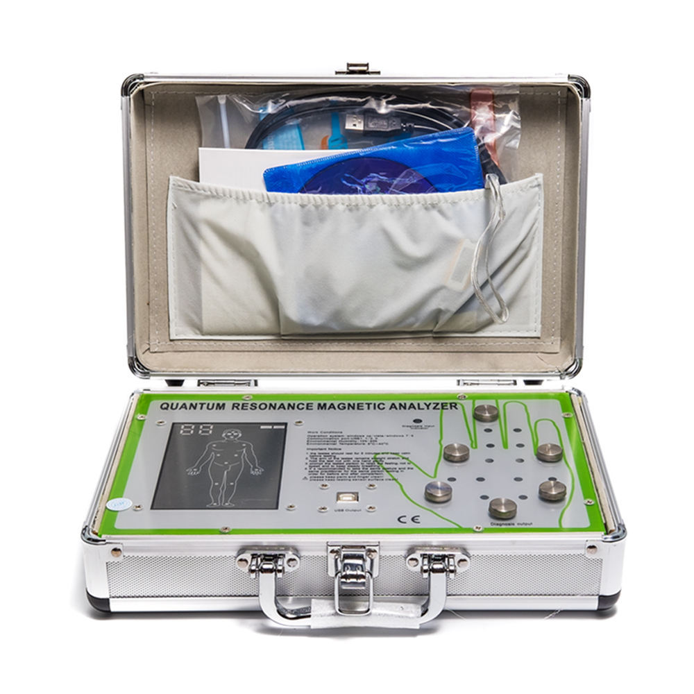 Quantum resonance magnetic analyzer/quantum health test mach