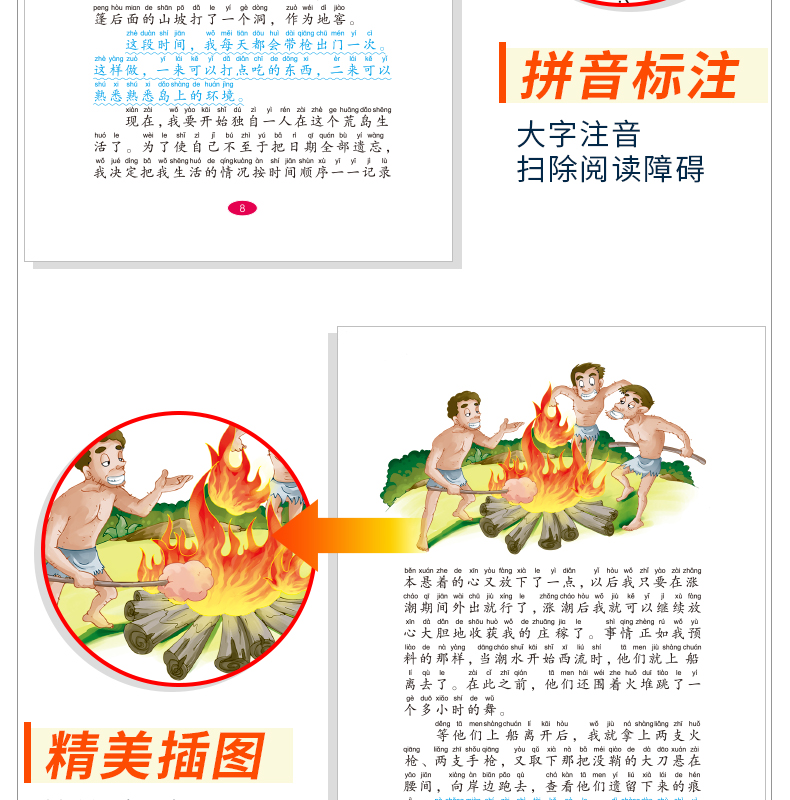 语文阅读经典丛书 10册 注音版 图5