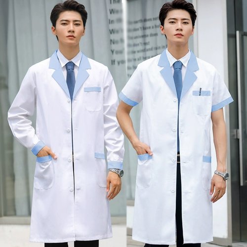 Летняя тонкая химическая униформа врача для работы, короткий рукав