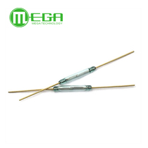  Imported original MKA14103 reed reed reed reed switch glass seal 2*14MM GOLD-plated normally OPEN