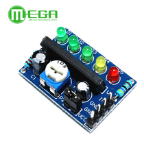 KA2284 level indication circuit module 5 point LED power audio music melody display module