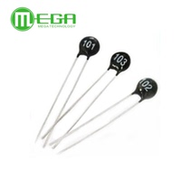 NTC thermistor MF11 Negative temperature 100R 1K 10K 5mm black small round head 101 102 103