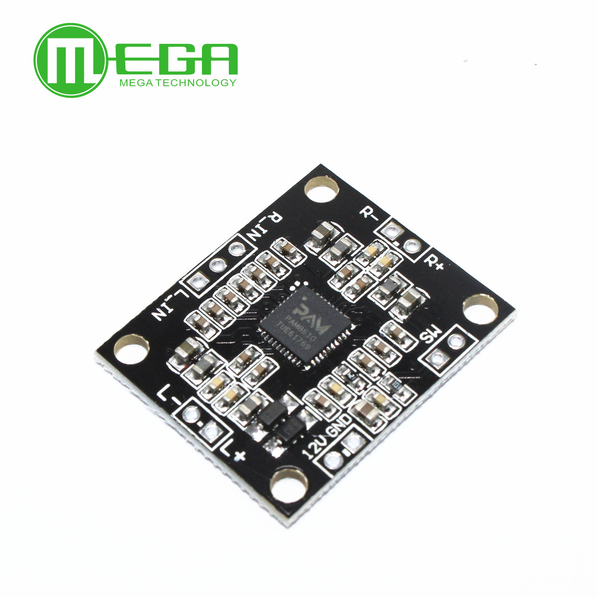 PAM8610 digital power amplifier board 2x15W dual track stereo D class high-power power amplifier board micro