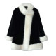 Fur coat women's 2023 autumn and winter new style imitation fox fur thickened warm fur shawl cloak rabbit fur coat trendy