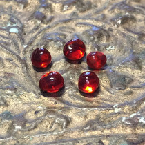 Shakyamuni Buddhas brain axis Red solid son large 5mm Tibetan Gawu Stupa Marriage offering