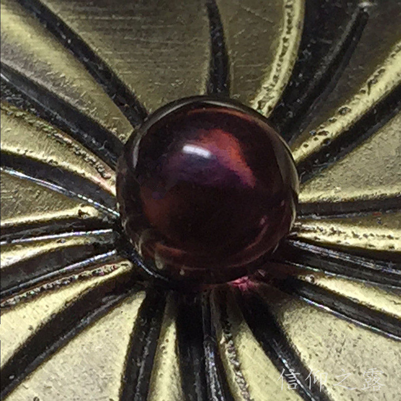 Shakyamuni Buddha Buddha purple solid can be used to hold Tibetan stupas