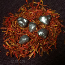 Shakyamuni Buddha Silver Solid Relic stupa with Tibetan supplies 5mm