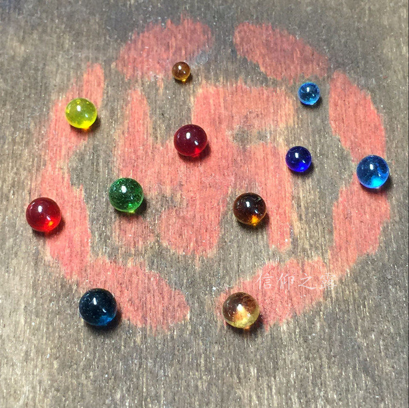 Shiga iridescence magic sturdy stupa supplies 3-4MM large