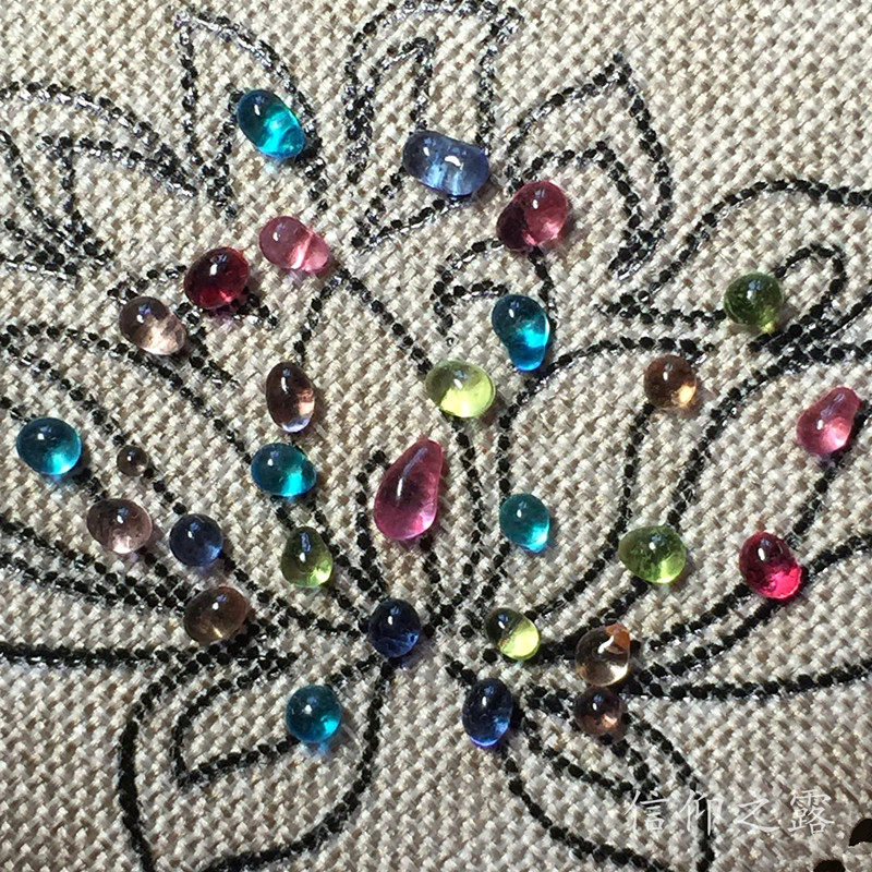 Benzene color sturdy child Gawu box stupa supplies special offer 24 yuan 10 pieces