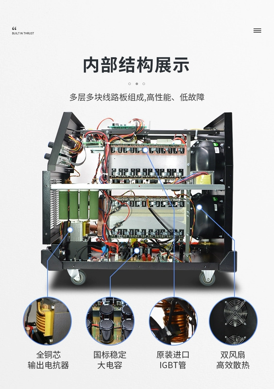 Ruiling TIG250/315P AC và DC xung sóng vuông máy hàn hồ quang argon máy hàn nhôm WSME400/500 chuyên dụng cho hàn nhôm hàn tig không dùng khí