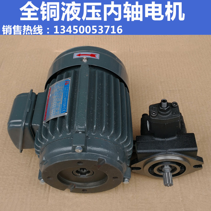 Hydraulic copper wire motor inner shaft flat bodybuilding flower Jian motor machine tool hydraulic pump VP15 5KW 0 5KW VP20
