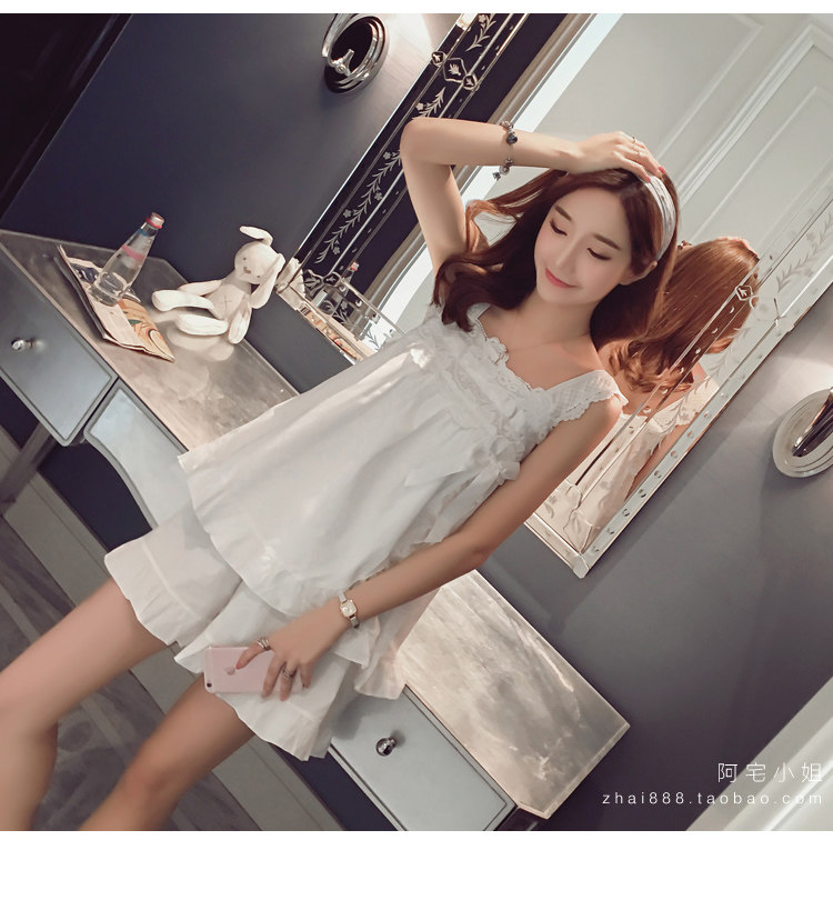 Pyjama pour femme en Coton à sling - Ref 2994715 Image 17