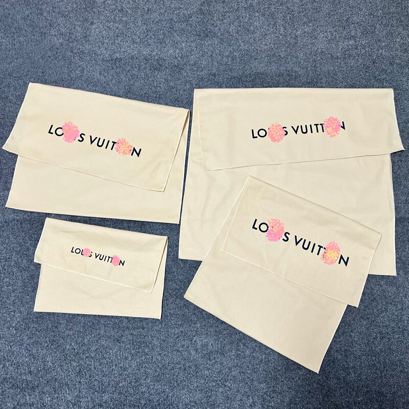 In-Stock Cotton Dust Bags, Louis Vuitton Dust Bags, Loui Bag Packaging Bags, Shirt Packaging Bags, Hoodie Cloth Bags, Louis Clothing Storage Bags