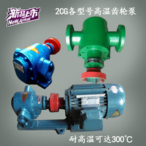 2CG-3 4 2 7 5 12 high temperature and high pressure gear pump diesel oil explosion-proof self-priming heat transfer oil pump pump head