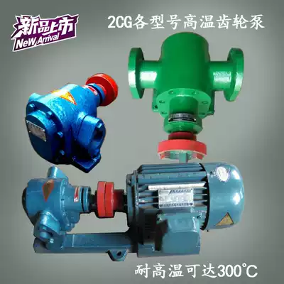 2CG-3 4 2 7 5 12 high temperature and high pressure gear pump diesel oil explosion-proof self-priming heat transfer oil pump head