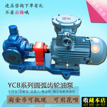 Circular arc gear pump YCB0 6 1 6 2 5 3 4 5 6-gas filter used in a naval supercharged pressure explosion-proof self-priming pump 380V
