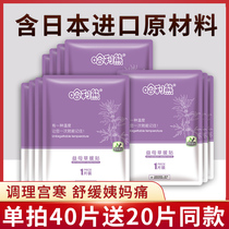 Warm paste baby self-heating winter hot Post warm girl girl with Palace cold motherwort Female menstrual period aunt paste Palace warm