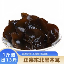 Northeast black fungus Northeast specialty autumn fungus dry goods Heilongjiang commercial small bowl ear rootless special