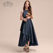 Childrens piano performance dress high-end female princess performance dress girl hosting performance dress middle-aged and older children