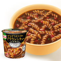 Japanese imported miso Jiale Knorr instant noodles instant soup glass glass