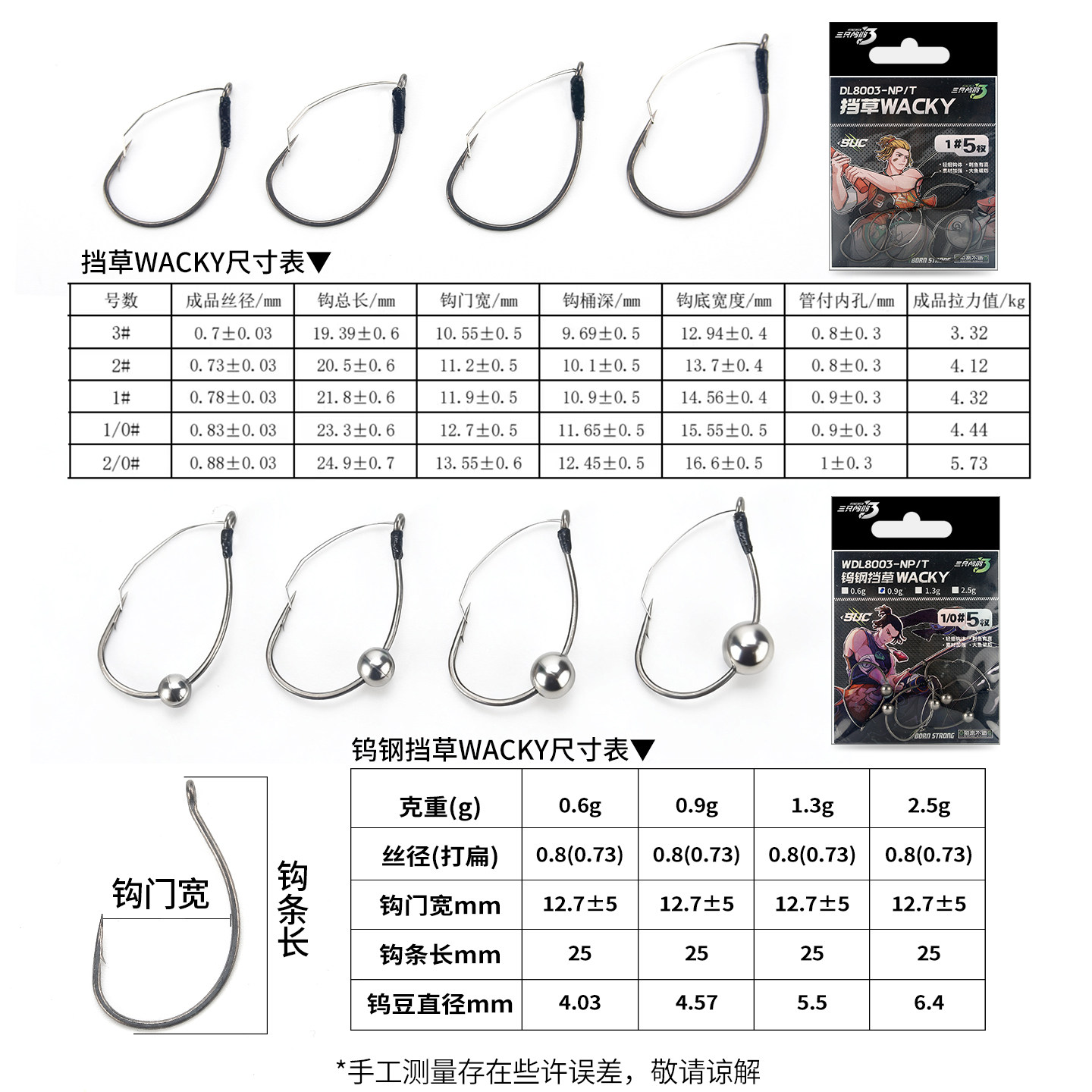 🌟三只鸬鹚挡草Wacky钩 |黑坑竞技钓鱼神器🎣-鱼钩-淘宝好物网