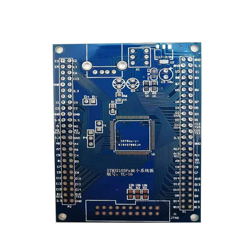 YL-16 STM32F103開發板VBT6 VCT6 VET6最小系統核心板PCB空板套件