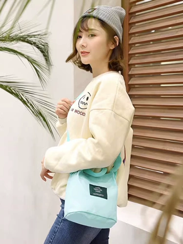 Модный шоппер, свежее ведро, сумка через плечо для школьников