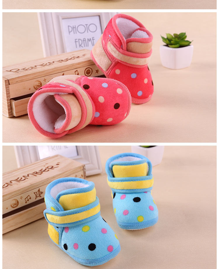 Pantoufles enfants en autre pour hiver - semelle coton - Ref 1015947 Image 12