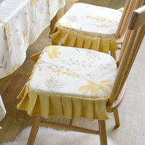 American dining chair cushion Nordic custom household Four Seasons non-slip Windsor seat cushion cushion horseshoe shape removable and washable