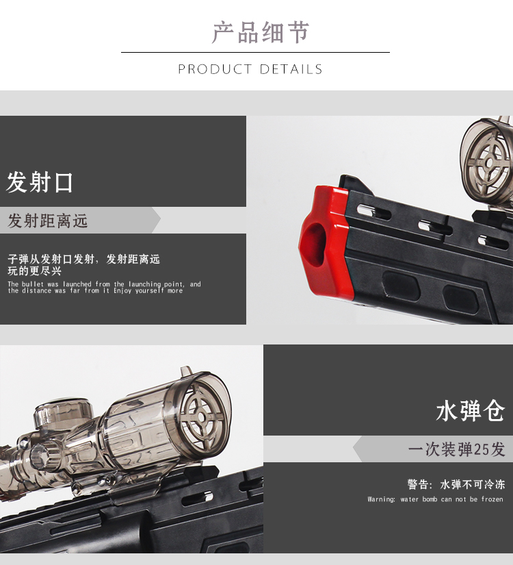 Xionghai súng đồ chơi trẻ em súng nước súng lục ổ quay sa mạc gatlin đại bàng có thể phóng đạn mút mềm đồ chơi cho em bé