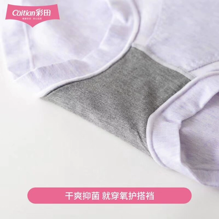 Đồ lót nữ Caiti cotton chính hãng 31223 ở eo cotton 31225 eo cao mới graphene nữ 4 quần lót su