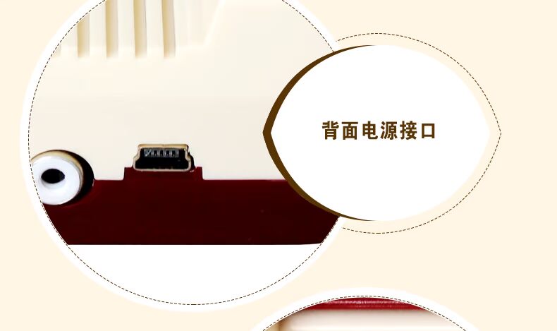 Máy mini G11 mới màu đỏ và trắng FC Máy trò chơi truyền hình gia đình Máy trò chơi NES 400 trò chơi tích hợp - Kiểm soát trò chơi tay cầm chơi pubg