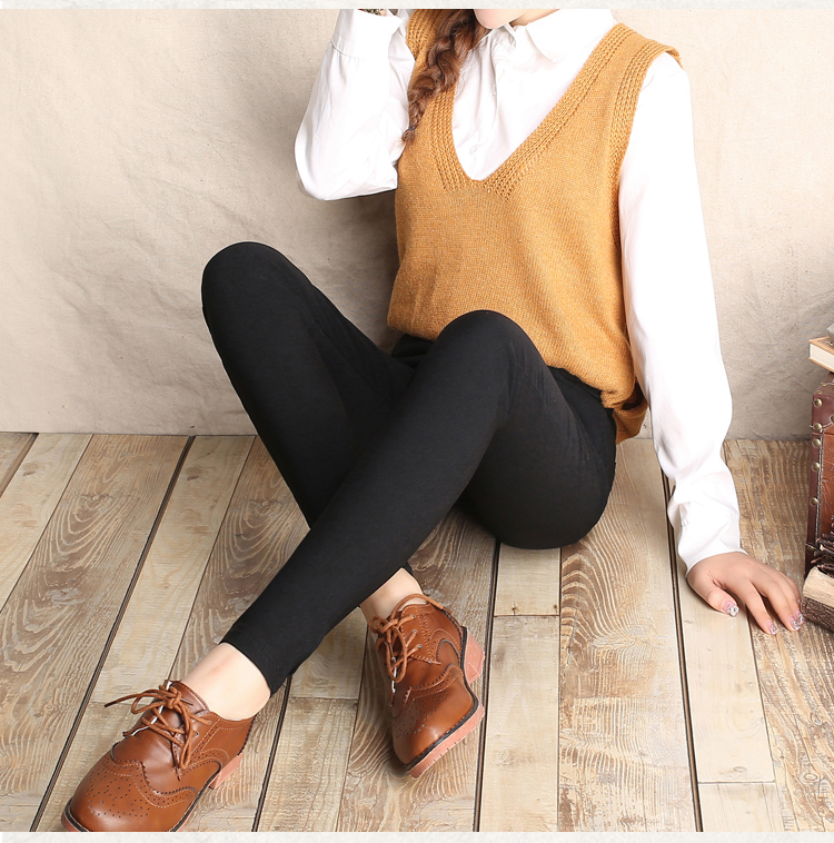 200 pounds chất béo mm chân giả denim xà cạp cộng với phân bón XL Quần lọt khe bút chì quần béo chị em quần tây nữ ống suông lưng cao
