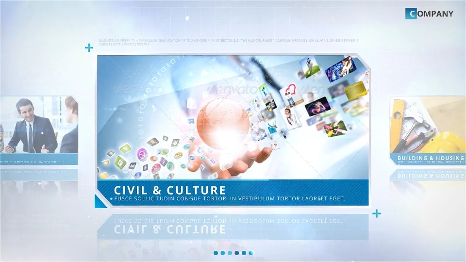 【PR模板】科技企业宣传相册PR模板-PoseAe