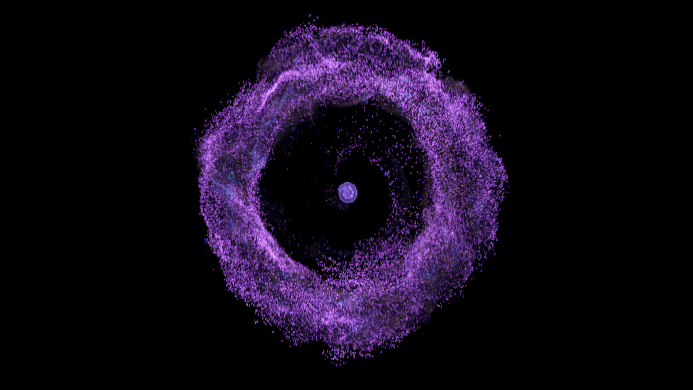 【特效素材】紫色圆形冲击波传送门-PoseAe