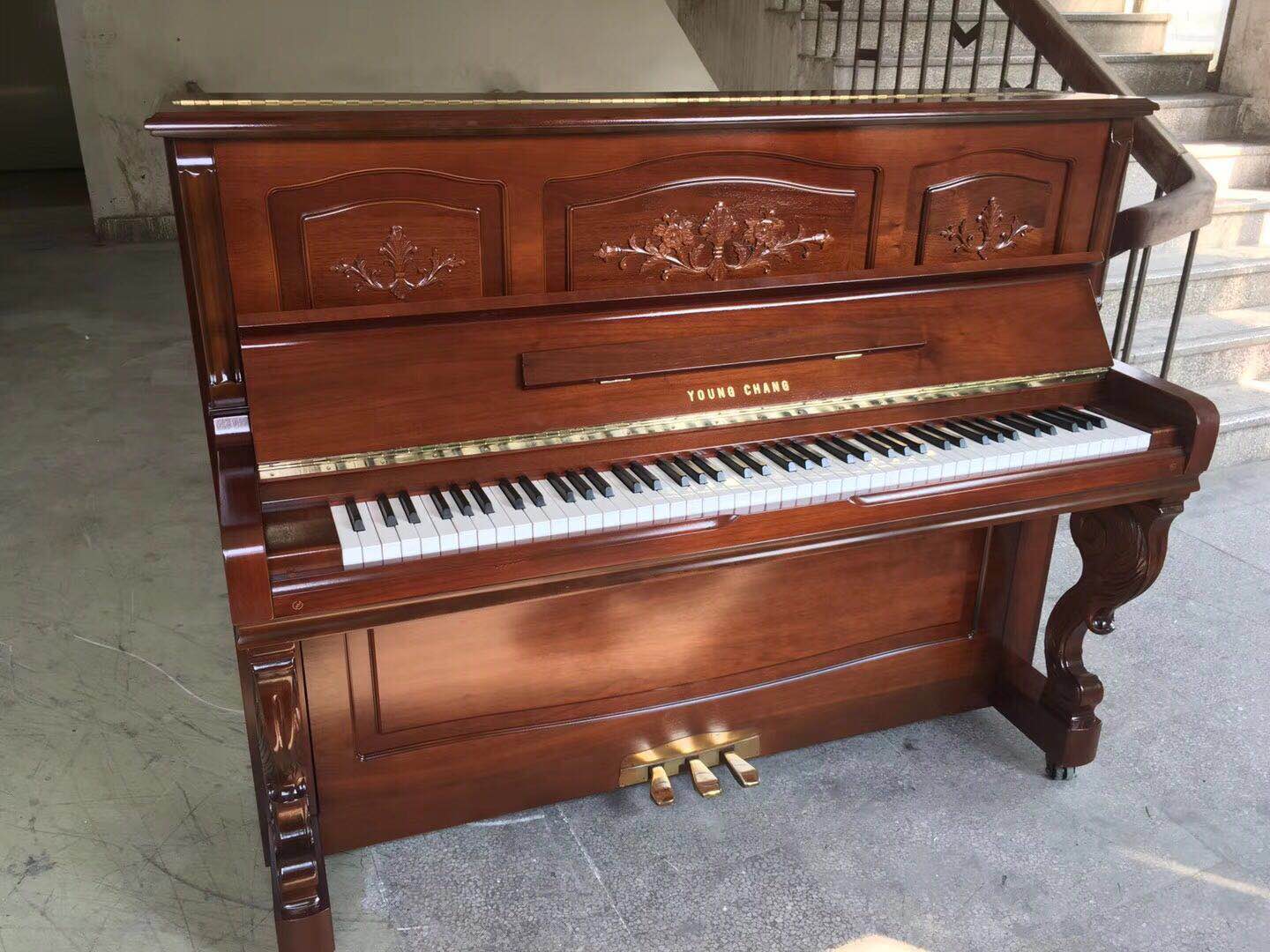 Hàn Quốc nhập khẩu đàn piano đã qua sử dụng Yingchang U121 dành cho người lớn mới bắt đầu học sinh phân loại nhạc cụ chơi dọc - dương cầm yamaha clp 535