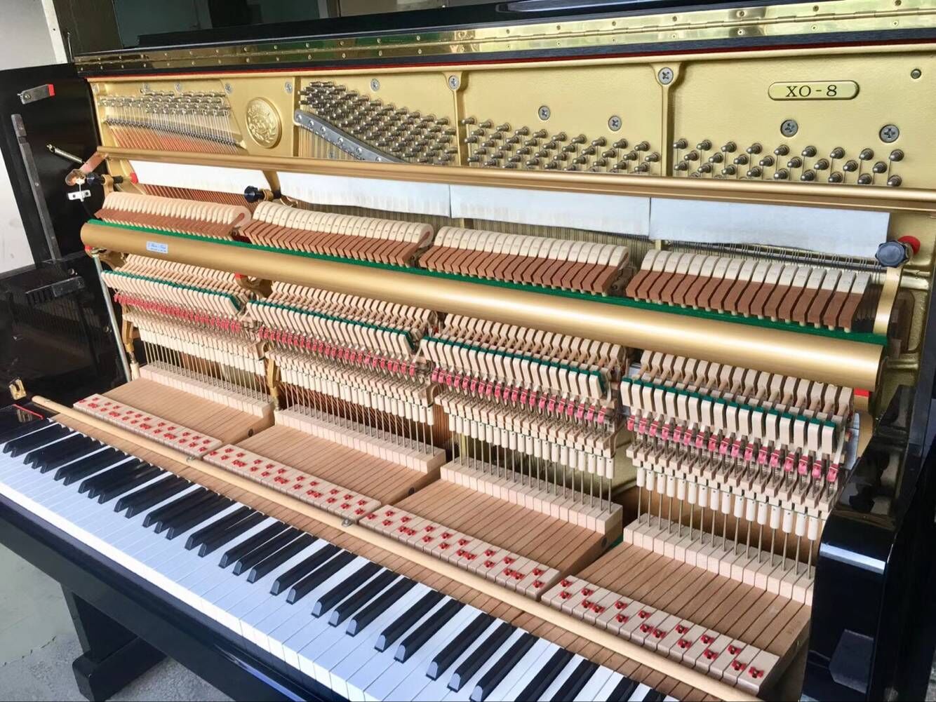 Nhật Bản nhập khẩu đàn piano cũ XO8 dành cho người lớn mới bắt đầu học sinh chơi chấm điểm dọc - dương cầm đàn piano cơ giá rẻ