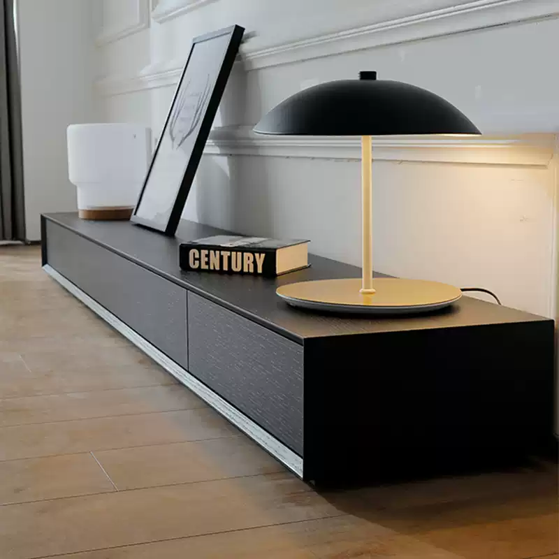 轻奢落地电视柜茶几组合小户型客厅家用成品实木收纳柜2025新款