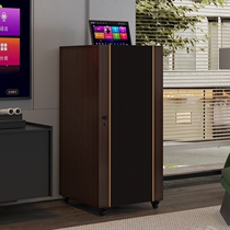 Youbiao audio-visual cabinet power amplifier cabinet theater equipment professional audio amplifier rack with door KTV audio-visual cabinet