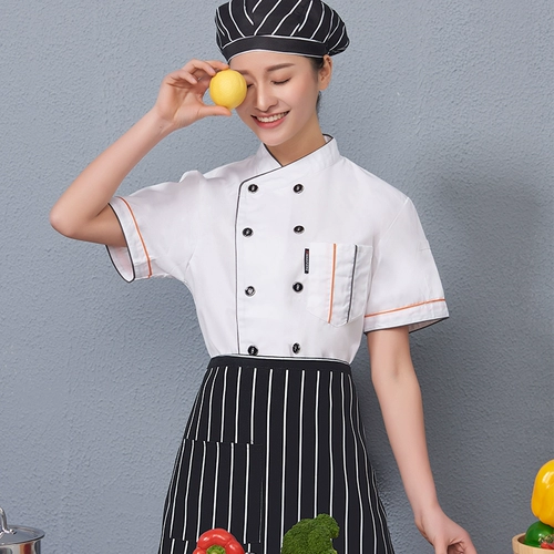 Летний кофейный лонгслив для работы, рабочая одежда, короткий рукав, делается под заказ, с печатью вашего логотипа