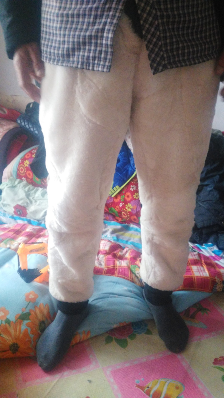 Pantalon cuir homme droit pour hiver - Ref 1493234 Image 13