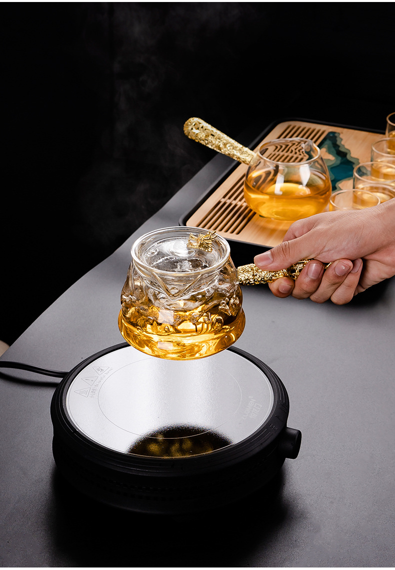 Electric TaoLu household mini tea tea stove cooking steaming tea tea tea machine Electric light waves furnace furnace iron pot of insulation