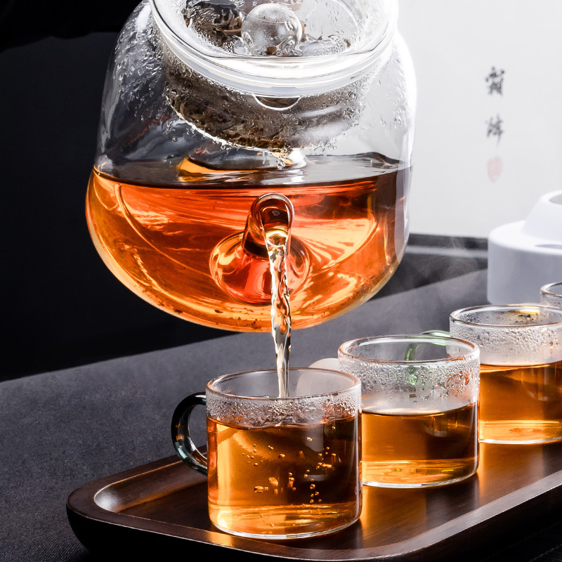 Scented tea boiled tea ware know move automatically flush on small steam mercifully glass teapot tea set TaoLu household electricity