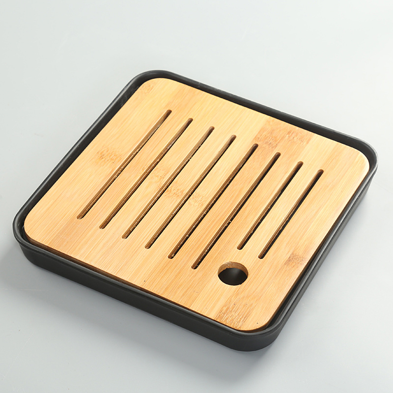 Travel is Yang ceramic tea set small bamboo tea mini home tea tray was kung fu tea set dry suits for on sale