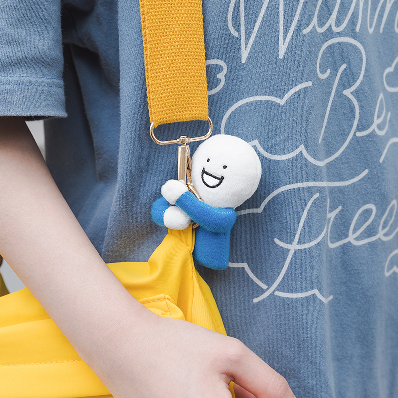 Crooked Melon produced Xiaolan and his friends pendant dolls Baby Birthday gifts Plush whole person toy dolls