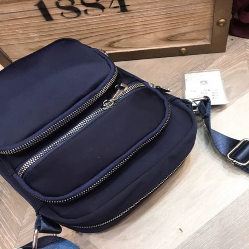 博卜 Сумка на одно плечо, нейлоновая сумка через плечо, портативная небольшая сумка для пожилых людей для матери, сумка с петлей на руку, ткань оксфорд, для среднего возраста