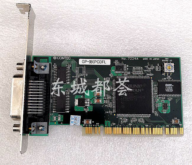 Japan Original Consuit CONTEC GP-IB (PCI) FL NI PCI-GPIB Cacontek Newsletter Collection Card