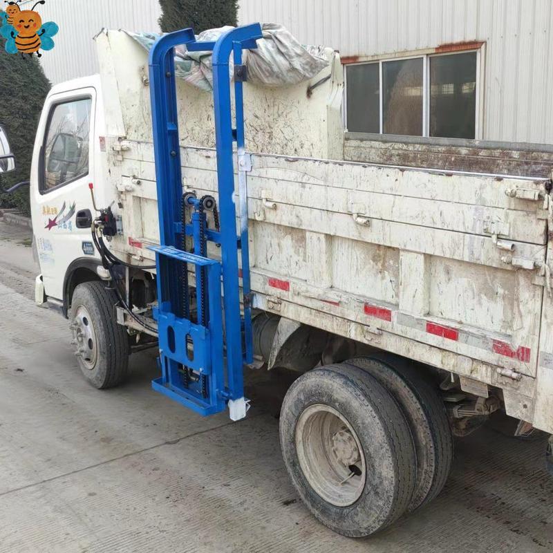 Electric Tricycle Motorcycle Tricycle Modified Trash Can Lift Machine Climbing Bucket Rack Complete Set with Free Shipping
