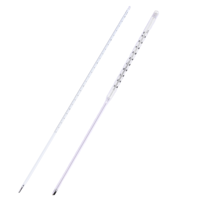 High precision glass mercury thermometer 0-300-360-400 special thermometer package for petrochemical test