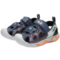 FILA childrens Velcro sandals 2024 summer new mens and womens river tracing shoes sandals wading shoes trend
